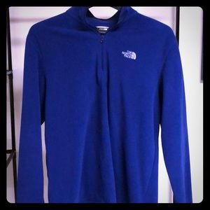 Mens North Face fleece quarter zip